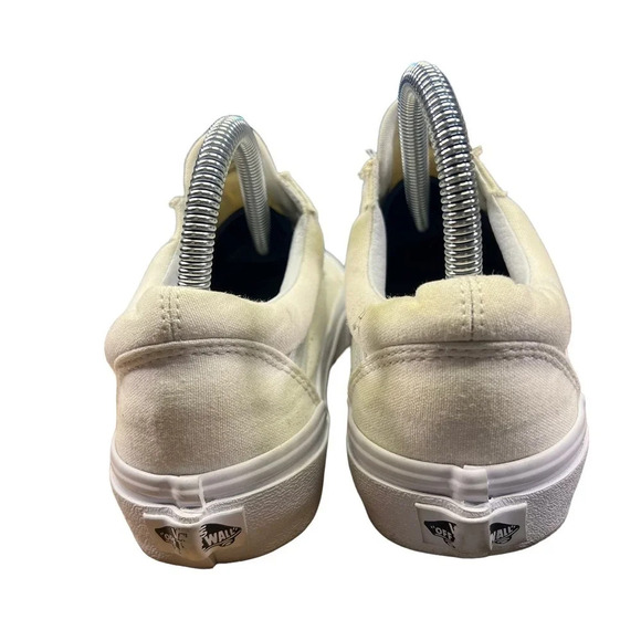 Vans Old Skool Unisex White/Marshmallow Low Top Lace-Up Sneakers Men 5.5/Women 7 - Picture 5 of 7
